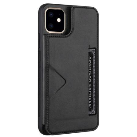 Genomtänkt Smart Skal Med Korthållare - Iphone 11 Svart