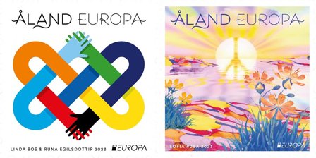 Åland - EUROPA 2023 Fred - Postfrisk sæt 2v