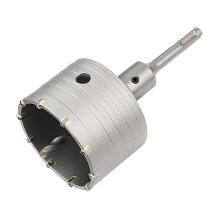 Hulsav til beton med adapter 110mm, til mursten