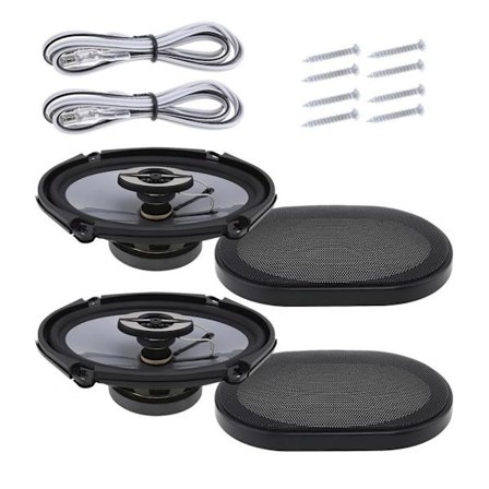 HiFi-autokaiuttimet 50 W:n koaksiaalistereojärjestelmät syvällä bassolla ja terävällä diskantilla