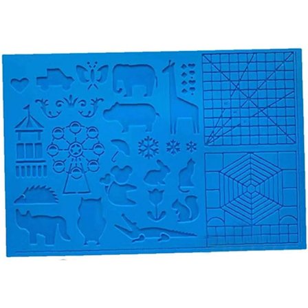 Modell för 3D-penna, 3D-utskriftspenna modell, stor matta (41,5 x 27,5 cm)