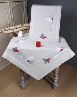 Broderikit Dug Vinterlandskab - Løber - Vervaco