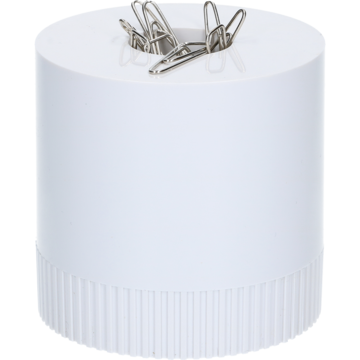 Binderskopp clip Boy Hvit