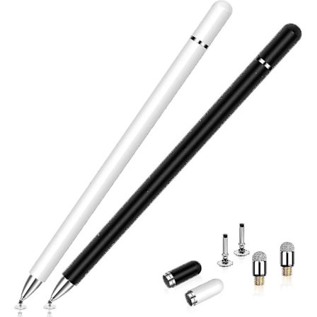 2-i-1 Stylus Precision Disc Styli Pekskärmspenna