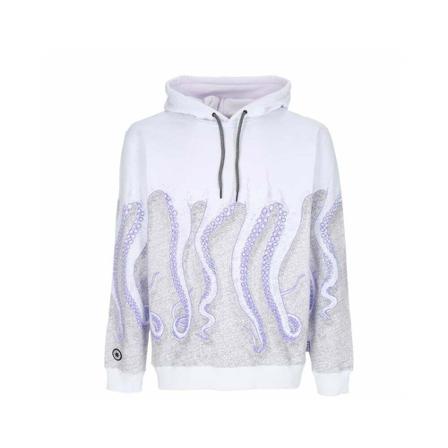 Octopus Hoodies vit, Herr, Herr, Storlek: XS