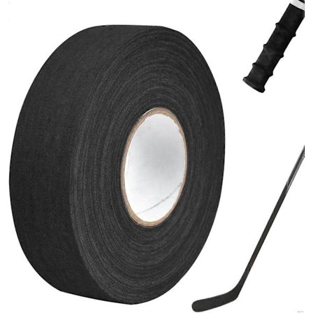 Hockeystav tape, hockey tape, ishockeykølle tape, ishockey, skridsikker hockeystav tape, egnet til badmintongreb, bordtennisbat, sk