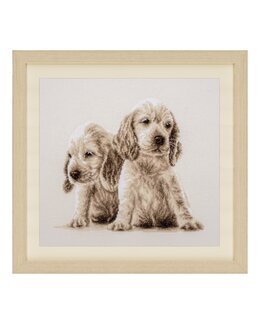 Stickpackung Hundewelpen - Vervaco