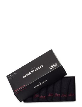 JBS Jbs In-Shoe Bamboo 7 Pairs Box - Black - 37-40