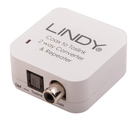 Lindy Audiokonverter Coaxial/Optisch Konver SPDIF