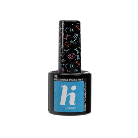 HI HYBRID Zodiac Smalto Semipermanente #452 Aquamarine Pisces 5ml - Smalto Gel e semipermanente