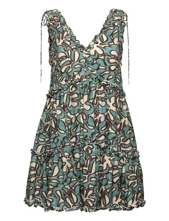 Malina | Arabella Frill Detailed Mini Dress | S