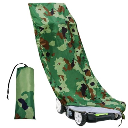 Utomhus gräsklipparöverdrag regnskydd dammskydd gräsklipparöverdrag(kamouflage)