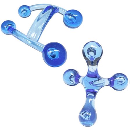 Håndholdt, bærbar manuell massasjeapparat med 4 punkter, for hånd, rygg, nakke DXGHC