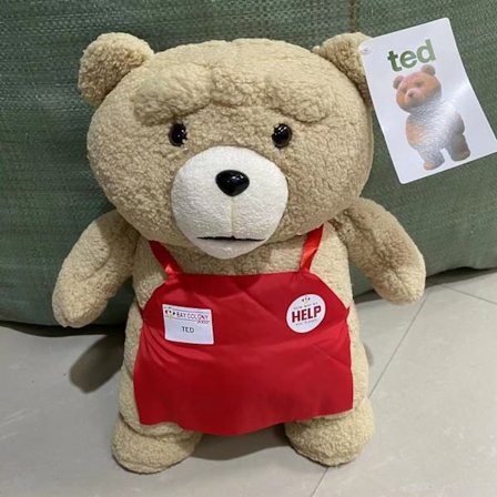 45cm Teddy Teddy plyschbjörn docka Ted björn plyschleksak björn
