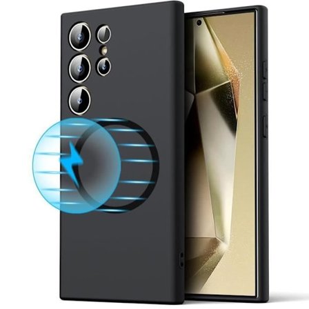 Coque Silicone - Booling - til Samsung Galaxy S24 Ultra - Anti-Ridse Beskyttelse - Ultra Tynd - Fleksibel