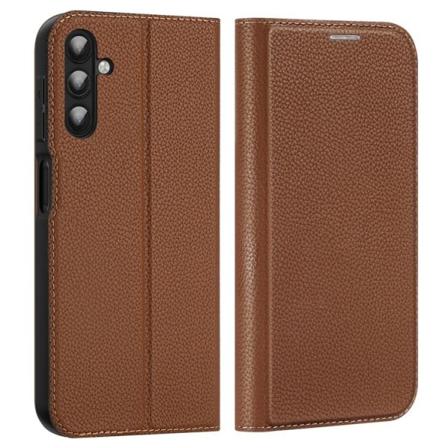 Dux Ducis Galaxy A34 5G lompakkokotelo Skin X2 - Ruskea