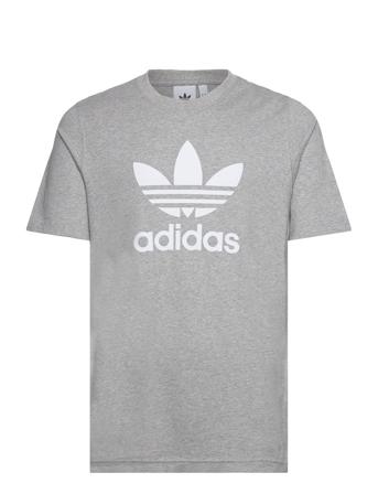 Trefoil T-Shirt T-shirts Grå Adidas Originals*Betinget Tilbud
