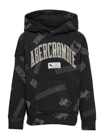 Kids Boys Sweatshirts Hoodie Trøje Multi/mønstret Abercrombie & Fitch