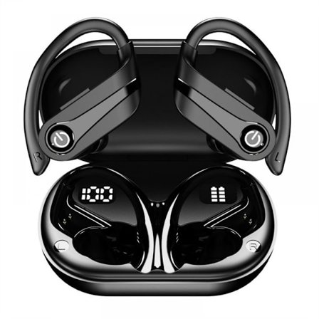 Trådløse Bluetooth hovedtelefoner, IP7X vandtæt In-Ear, Bluetooth 5.3