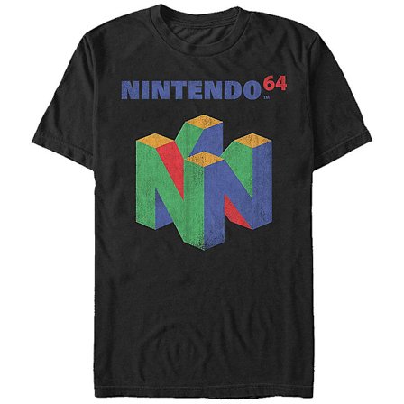 N64 Logo Nintendo T-skjorte