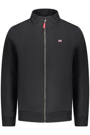 Norway 1963 Felpa Con Zip Uomo Nero