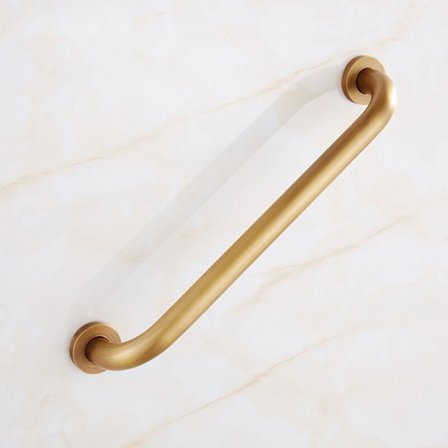 Badeværelseshåndtag i messing 35,5 cm Vintage Bronze Sikkerhedshåndtag til badekar og brusebad