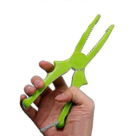 Lange Fisketænger Multifunktionelt Fiskeværktøj (1 stk., Grøn)