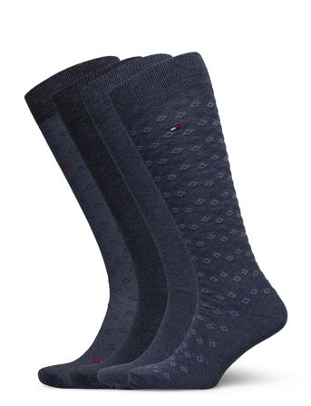 Th Men Tin Giftbox Kneehigh 4P Black Tommy Hilfiger