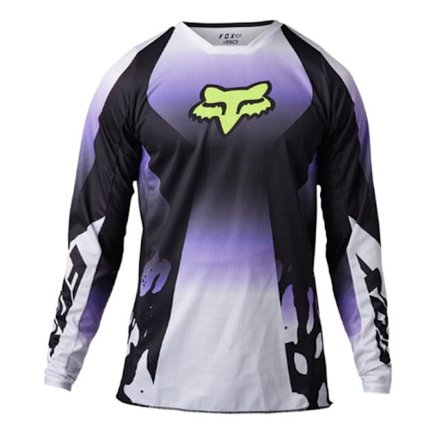 2023 sommar-mountainbike-racinguniform FOX långärmad rundhalsad T-shirt L