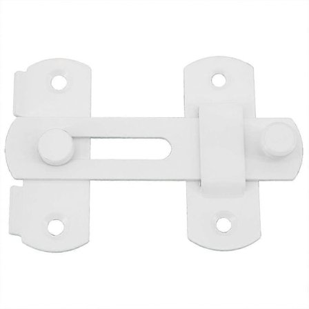 Skydedørslås Dørlås Toggle Lås Spænde Lås Bolt med Skruer til Dør, Vindue, Skab