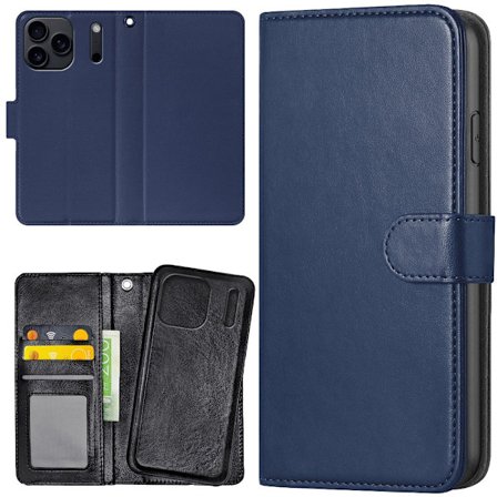 iPhone 17 Pro - Pung Etui/Cover Mørkeblå_jar
