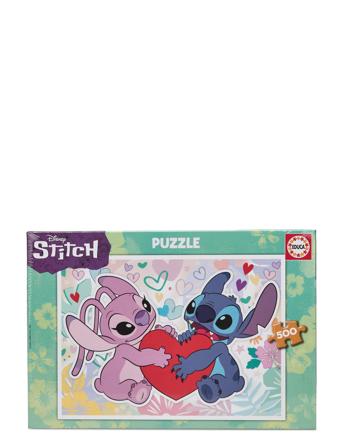 Educa 500 Disney Stitch Toys Puzzles And Games Puzzles Classic Puzzles Multi/patterned Educa