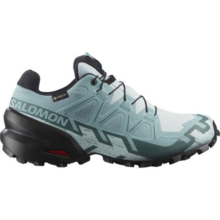 Salomon - Women's Trail Running Shoes Speedcross 6 Gore-tex - Ballad Blue / Black / Tourmaline - 7