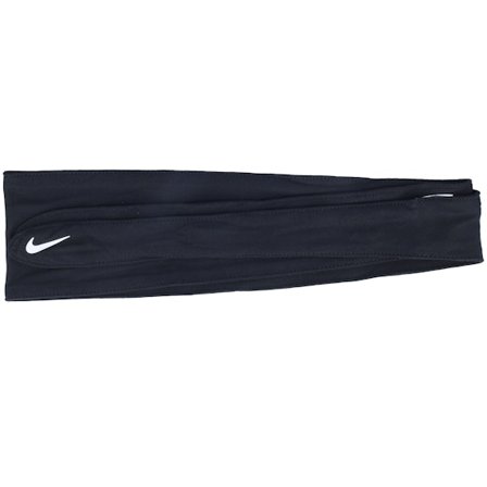 Nike - Bandana Head Tie Black/White Bandana Headband Black Beanie - @ Hatstore
