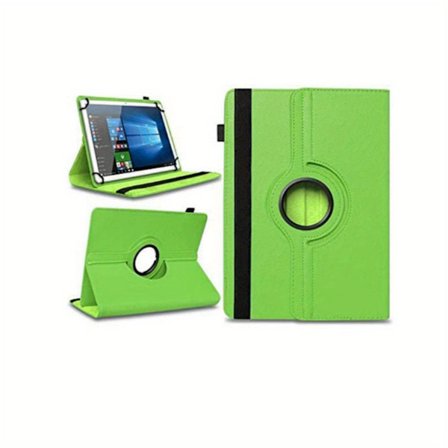 Universellt fodral för surfplattor med litchimönster, 360° rotation, kompatibelt med 10-tums, 9,7-tums och 10,1-tums enheter, lämpligt för Samsung, 