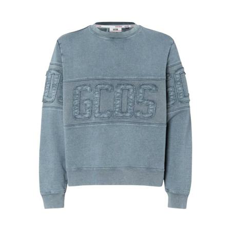 Gcds, Sweatshirts Niebieski, unisex, Rozmiar: S