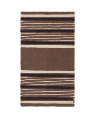 Lexington Stripete teppe i bomull