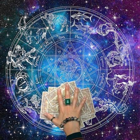 23x23In flanell Tarot Duk Rune Divination Altar Tarot Patch Cover för trollkarl Daglig brädspelskortdyna 50*50cm