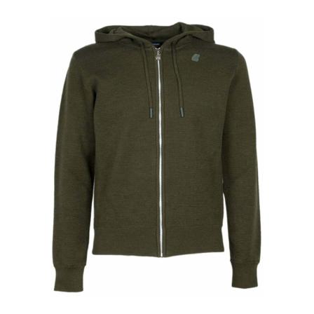 K-Way Zip-throughs , Groen , Heren , Maat: 3XL Hoodies & sweatvesten