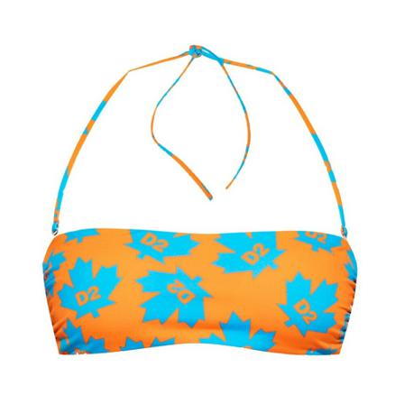 Dsquared2 Swimsuit top Orange, Dame
