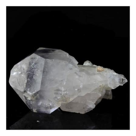 Sten og mineraler. Kvarts scepter. 63,0 ct. Clavans-en-Haut-Oisans, Frankrig.