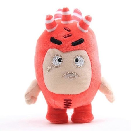 Oddbods Plyslegetøj Blødt Sødt Animationsfyldt Legetøj Dukke Mini Figurer Til Dreng Pige Ny