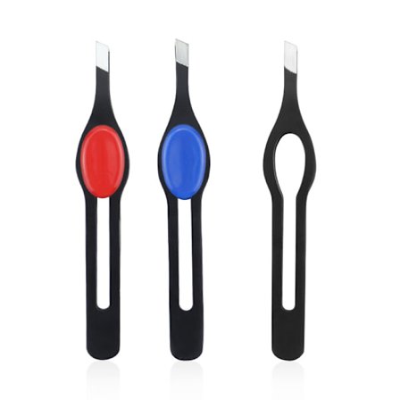 3 stk Øyenbrynspinsett Hår skjønnhet Fine Hår Trekker Rustfritt, ZQKLA