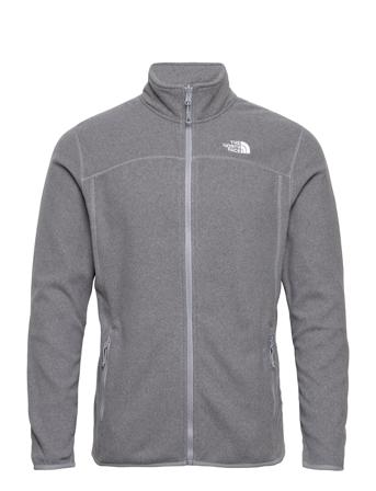 M 100 Glacier Full Zip - Eu Sweat-shirts & Hoodies Fleeces & Midlayers Grå The North Face