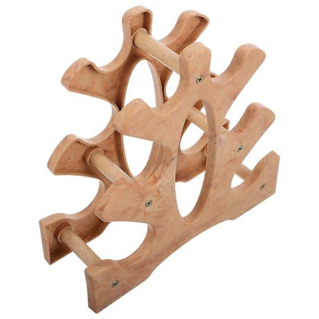 Litet Hantelställ Kraftigt Hantelställ Viktställ för Hantlar Styrketräning Hantelställ Hantelförvaringsställ Endast Ställ Khaki