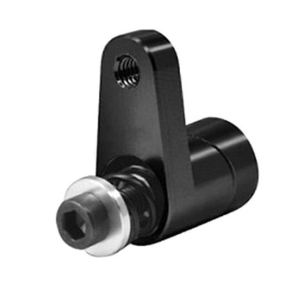 RC Lastebil Metall Servo Styringsarm for ARRMA 1/18 GROM/1/18 GROM/ 1/14 Mini MOJAVE GROM RC Deler Svart (FMY)