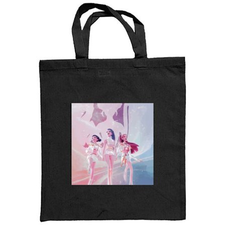 Stoffpose K-Pop Demon Hunters sølv trio idol anime kpop futuristisk scene design