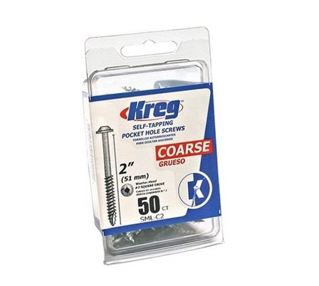 Kreg SML-C2-50 Skrue 51 mm 50-pak, Befæstelse