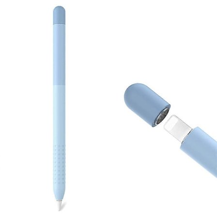 Apple Pencil-skydd, ultratunt silikonfodral med avtagbar design för optimal användning