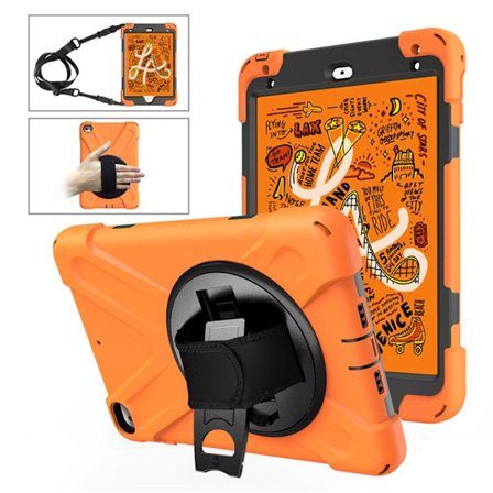 iPad Mini (2019) X-Shape silikonfodral - Orange